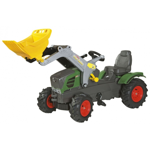 Детский педальный трактор Rolly Toys Зеленый 611089
